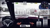 Tofas Snowy Car Driving Simulator Screen Shot 3