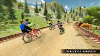 Kids BMX Bicycle Taxi Sim - Uphill Bicycle Racing Screen Shot 7