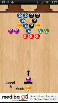 Bubble shooter gioco Screen Shot 3
