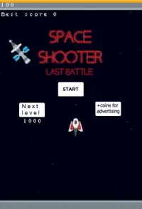 Space Shooter : Last Battle Screen Shot 0