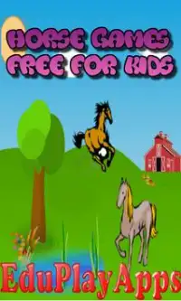 Horse Games Free For Kids Screen Shot 0