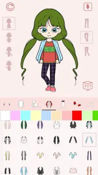 Mein Webtoon Character Girls - K-Pop IDOL Avatar Screen Shot 4