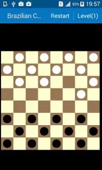 Brazilian checkers / draughts Screen Shot 0