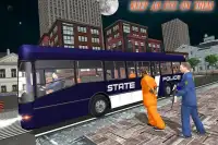 Trasporto di autobus della polizia della prigione Screen Shot 5