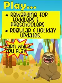 sloth games for kids: free Screen Shot 8