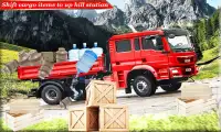 شاحنة نقل البضائع محاكاة: شاحنة ألعاب 3D Screen Shot 1