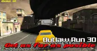 Outlaw run 3D - Racing Cars Screen Shot 9