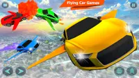 Flying Bike Game Stunt Racing Screen Shot 0