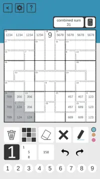 Killer Sudoku Screen Shot 2