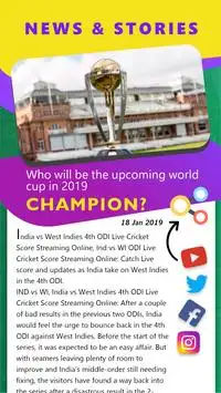 क्रिकेट लाइव स्कोर, समाचार, जीते इनाम (IPL Live) Screen Shot 5