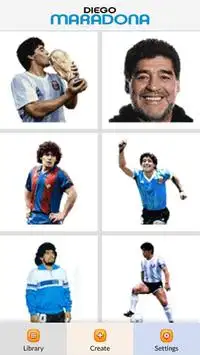 Diego Maradona Color by Number - Pixel Art Game Screen Shot 1