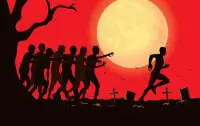 Halloween  Escape   Zombie Screen Shot 1