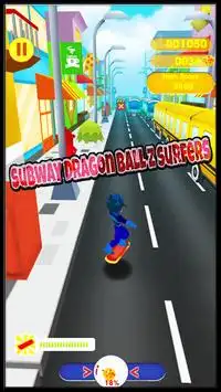 Subway Dragon ball surfer Z Screen Shot 2