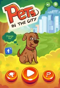 Pets in the city - Happy jump Screen Shot 6