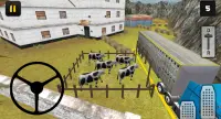 Rolnicze Ciężarówka 3D: Krowa Transport Screen Shot 4