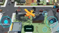 Battle Royale: Cube Shooter City Multiplayer Screen Shot 2