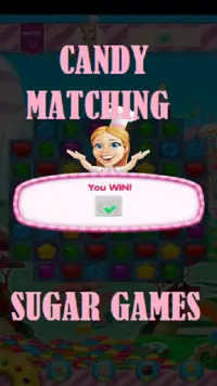 Match 3 Games : Sweet Sugar Candy Screen Shot 5