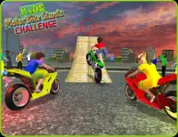 Kids MotorBike Roof Top Stunts Screen Shot 8