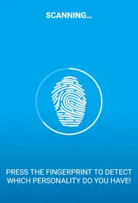 Fingerprint personality detector prank Screen Shot 0