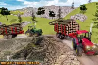 Tractor simulator farmer transport game Screen Shot 0