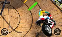 Well of Death Bike Stunt Drive Screen Shot 1