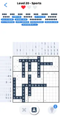 Nonogram Words - Word Cross Puzzle Screen Shot 4