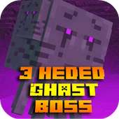 3 Headed Ghast Boss Addon 2018 for MCPE