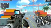 Зов войны: бесплатные военные игры стрельба оружия Screen Shot 5