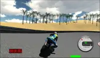 Sepeda motor balap simulator Screen Shot 4