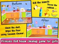 Princess Doll Kitchen Cleaning Screen Shot 1