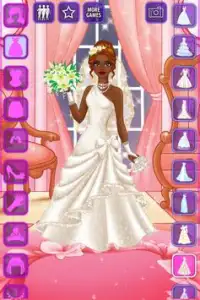 Game Gadis Dress Up Pernikahan Screen Shot 2