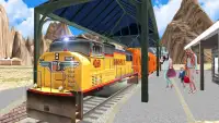 Indian City Train Game: Orange line Subway Driving Screen Shot 0