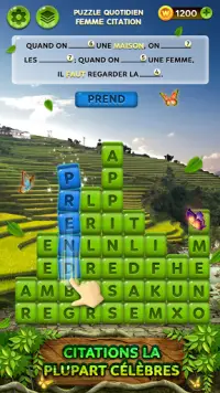 Word Forest Puzzle : Jeux de Mots Screen Shot 0