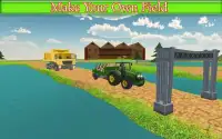 Farm Tractor Transport Harvesting Season Screen Shot 2