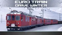 Euro train Drive Winter Screen Shot 0
