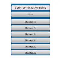 scroll combination game Screen Shot 0