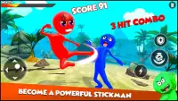Beast Fighting 2020: SuperHero Stickman Wrestling Screen Shot 0