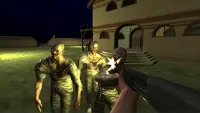 disparar zombies juego en 3D Screen Shot 1