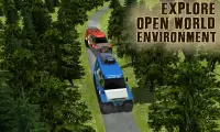8 Wheeler Russian Truck Simulator: Offroad Games Screen Shot 1
