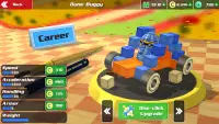 Pixel Car Racing Blocky Crash Screen Shot 1