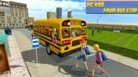 Современный городской симулятор автобусов 2017 Screen Shot 7