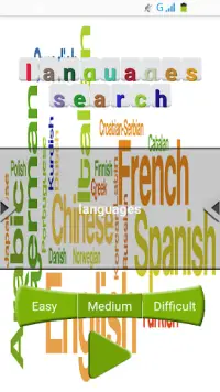 languages search Screen Shot 1