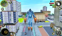 Iron Super Rope Hero - Gangstar Crime Fighting 3D Screen Shot 3