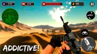 Çöl Sniper Özel Kuvvetler 3D Shooter FPS Oyunu Screen Shot 0