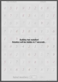 Yasminoku sudoku with solver Screen Shot 6