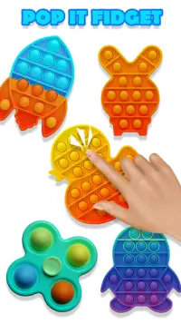 Pop It Fidget - Popping Bubbles & Anti-Stress Toys Screen Shot 1