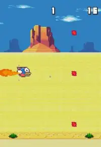 Pixel Guard : Explosive Flappy Bird Screen Shot 3