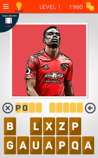 Guess the Picture - Voetbal & voetballer Quiz Screen Shot 3