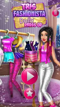 Tris Fashionista Dress up Game Screen Shot 0