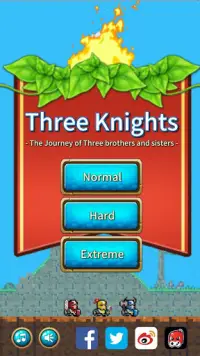 Three Knights : Three heroes Screen Shot 0